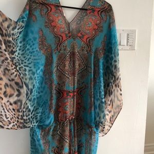 Lotta Stensson chiffon patterned cover up